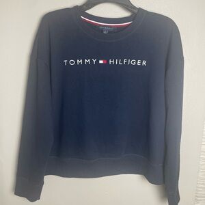 Tommy Hilfiger Navy Sweatshirt Women’s Larhb